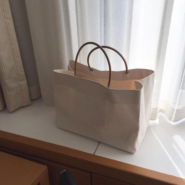 

storage bags canvas handbags for women fashion tote beach reusable shopping casual cart large capacity