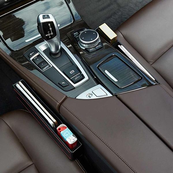 

car organizer seat pocket catcher leak-proof storage bag multifunctional box gap