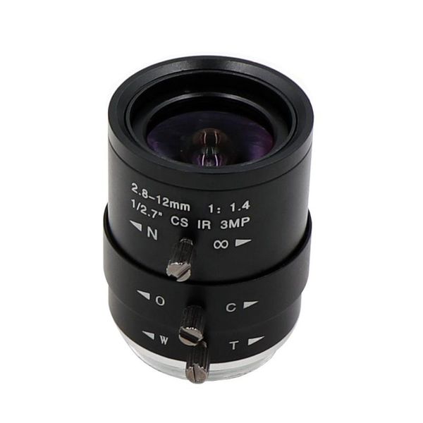 

cameras cs mount varifocal 2.8-12mm lens without ir filter