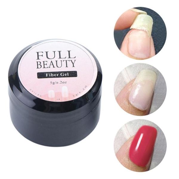 

nail art kits 5ml fiber gel polish fiberglass extension building extend varnish uv repair tips off broken soak nails g1h6