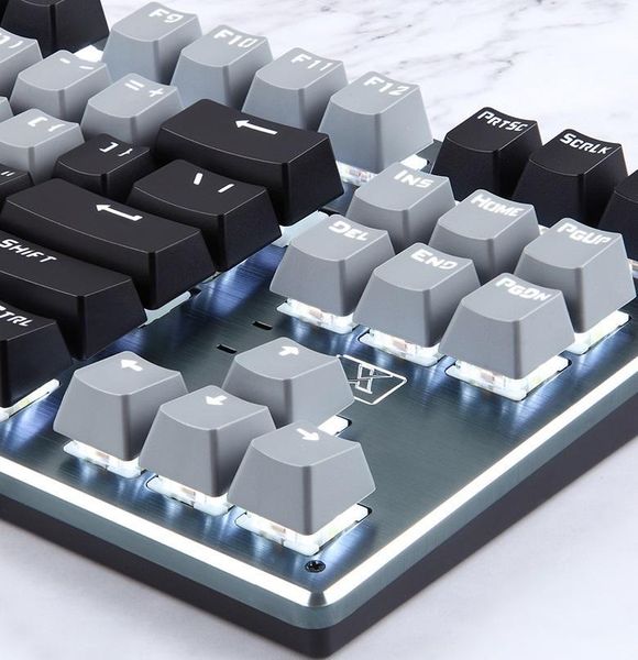 

full bluetooth keyboard three-mode mechanical for tablet phone computer multi-platform use reduce wrist fatigue keyboards