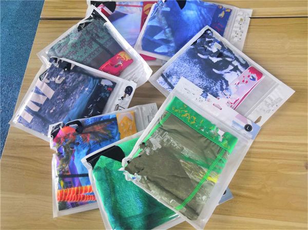 

promotion random styles ethka men's boxer underwears sports hip hop rock excise underwear skateboard street fashion quick dry, Black;white