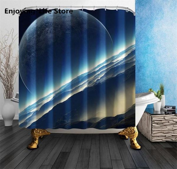 

shower curtains mysterious space curtain waterproof fabric bathroom decoration 72 x with 12 hooks