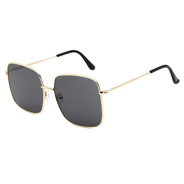 

sunglasses classic trend fashion square for women men brand design luxury retro metal uv400 sun glasses mirror shades eyewear, White;black