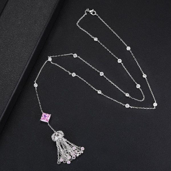 

pendant necklaces valentine's day gift delicate elegant simple design fashion necklace for women girlfriend quality, Silver