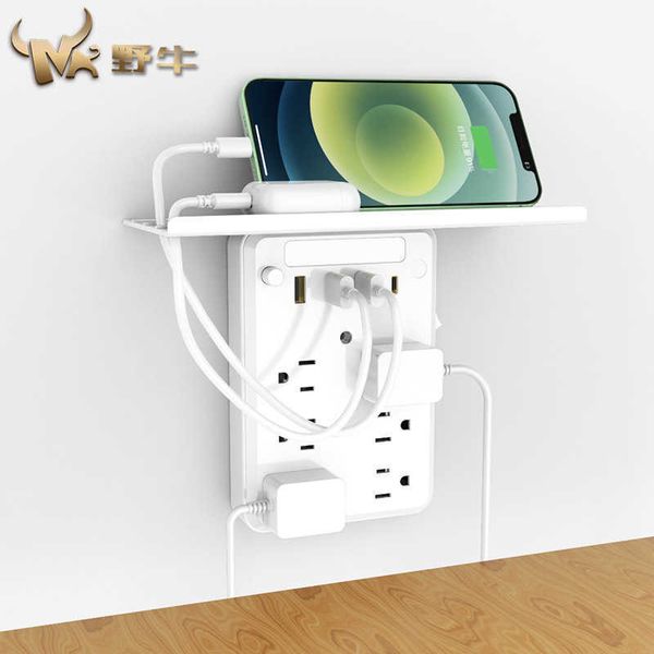 

six bit american standard plug-in new 3usb + typc high-power jingdong products