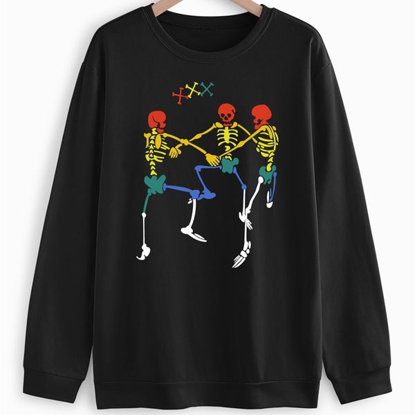 

summer sweatshirt y20341 crew neck, Black