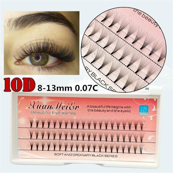 

bundles 0.07mm 10d thickness eyelash extensionstrue mink strip eyelashes big capacity natural thick individual lashes1
