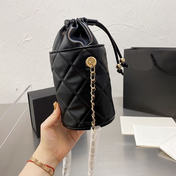 

cross body barrel-shaped evening bags temperament crossbody bag high-capacity gold chain party fashion shopping business occasions 4 colors