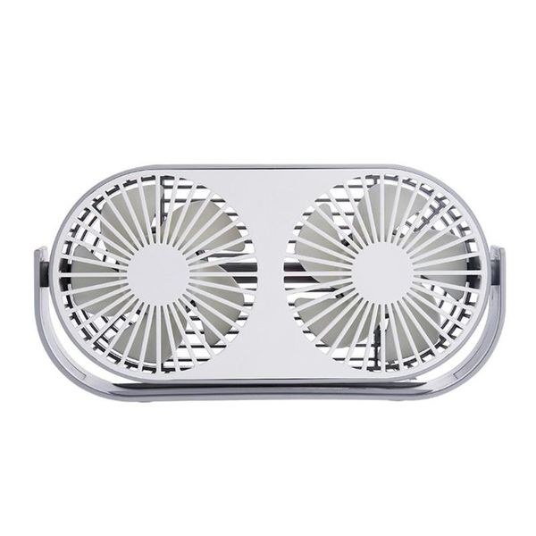 

electric fans deskdual-head fan usb charging 3-gear adjustment mini