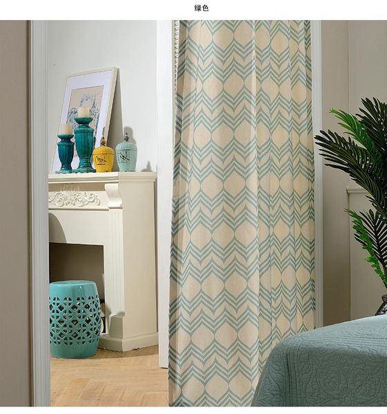 

curtain & drapes modern blackout curtains hills pattern for living room window bedroom shading ready made finished blinds 2jl596 c