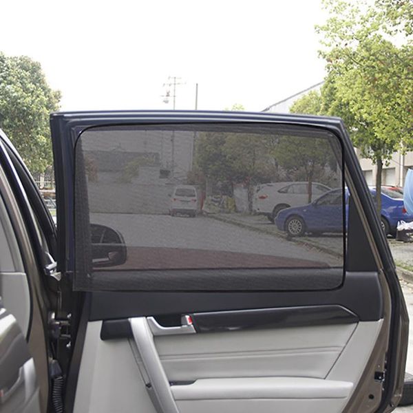 

car sun shade uv protection window sunshade side mesh visor summer curtain film1