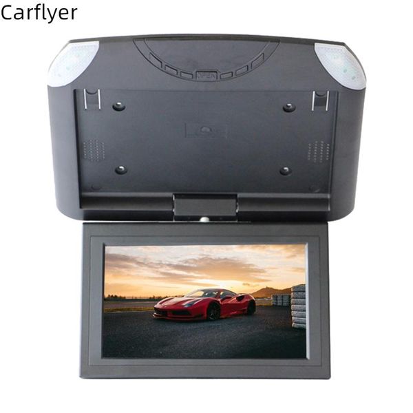 

car video 9inch monitor roof flip down mp5 player with usb/sd card port support input tft lcd