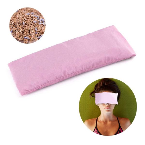 

lixada yoga eye pillow dark circle silky lavender + flax seed filled perfect for natural anxiety resistance bands