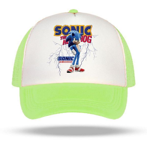 

caps hats cool kids fashion sun hat sonic casual cosplay baseball cap mesh children039s 5256cm adjustable boys girls 1 pcs c, Yellow