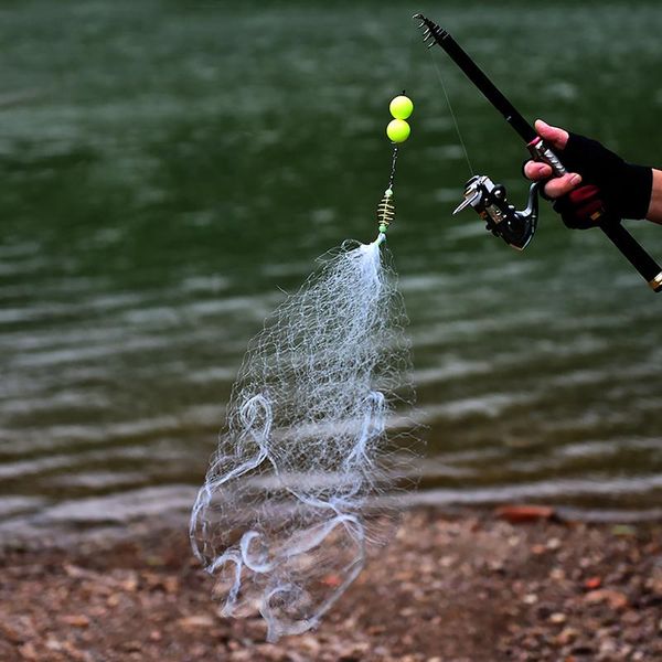 

3pcs play stair design fishing mesh net safe nylon accessories ena88