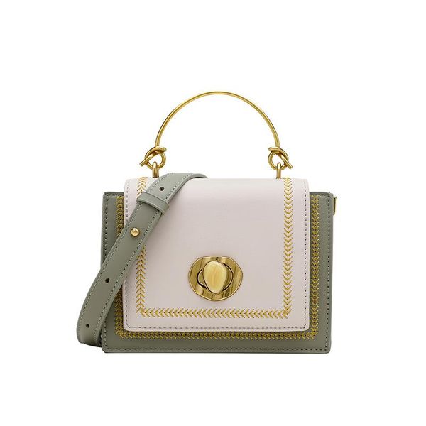 

women's casual handbags 2021 trendy fashion one-shoulder crossbody bags mini square chain vintage hang bag parts & accessories, Black