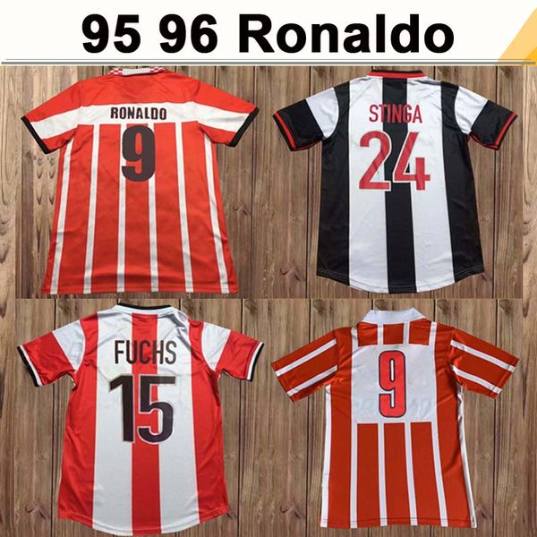 

98 99 ijer de dilde mens retro soccer jerseys bruggink kolkka home away football shirt stinga fuchs nilis short sleeve uniforms, Black;yellow