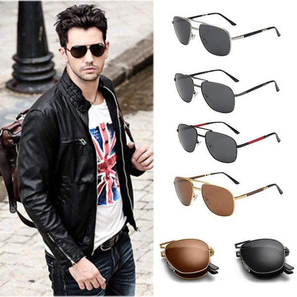 

sunglasses feitong summer glasses polarized folding eyebrow pencil fashion beach pography eyewear, White;black