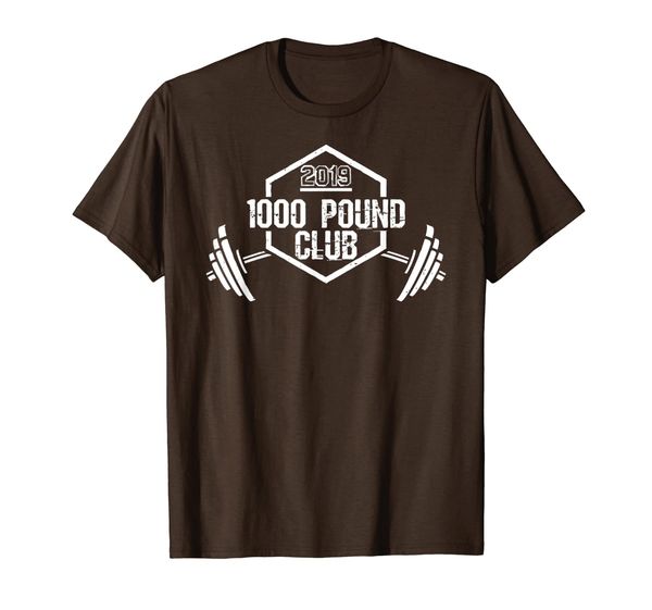 

1000 pound club member shirt powerlifter weightlifter tshirt, White;black
