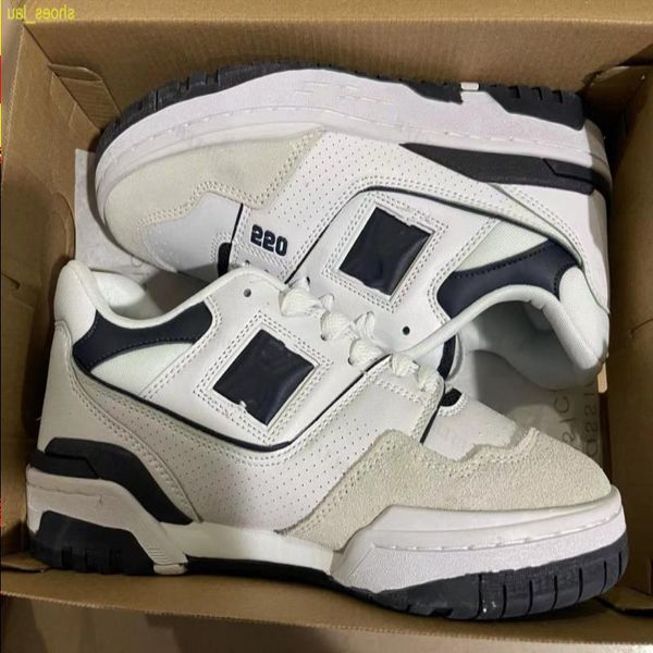 

sports 550 outdoor shoe box white designer men grey women green sneaker bb550 new shoes without basketball size 36-44 ckjxd, Black