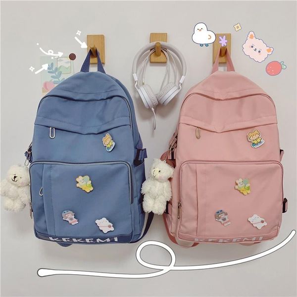 

backpack japanese harajuku college style high school student bag female korean ins wild large-capacity travel