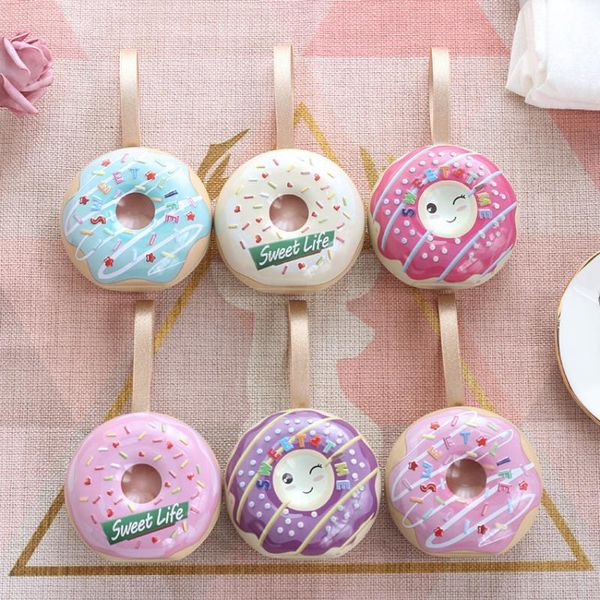 

gift wrap 20pcs/lot europe wedding candy box creative doughnut iron baby christening birthday party cute packaging