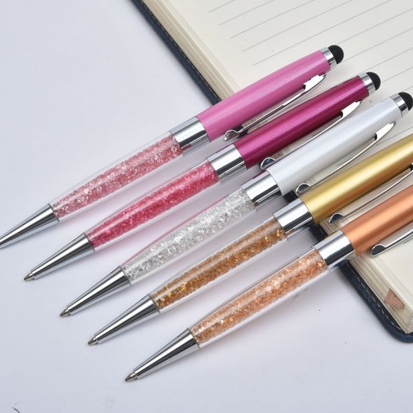 

painting pens color touch ballpoint pen pad mobile phone stylus primary junior high school students gift set can be color, Black;red