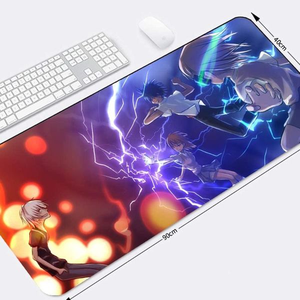 

mouse pads & wrist rests a certain magical index pad apply anime large gamer big mat computer desk maxxl keyboard