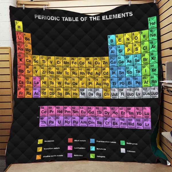 

comforters & sets chemistry periodic table printed home sofa cover quilt queen size kids blankets for beds soft outdoor camping