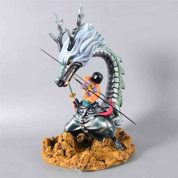

animation pirate king showdown gk qinglong suo s long hand-made model modeling ornament luoluoya statue