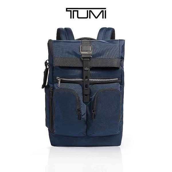

tumi / tuming alpha bravo series fashionable men's roll expandable backpack 0232659nvy