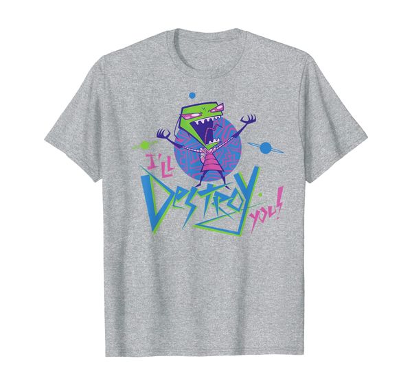 

Invader Zim I Will Destroy You T-shirt, Mainly pictures