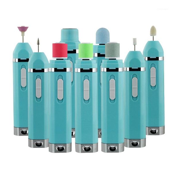 

electric nail file drill polisher acrylic manicure pedicure portable machine kit smjgood1, Silver