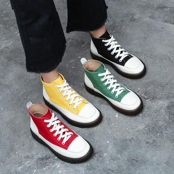 

boots laasimi 2021 spring women sports genuine leather flat with solid ladies shoes woman soft bottom sneakers female footwear, Black