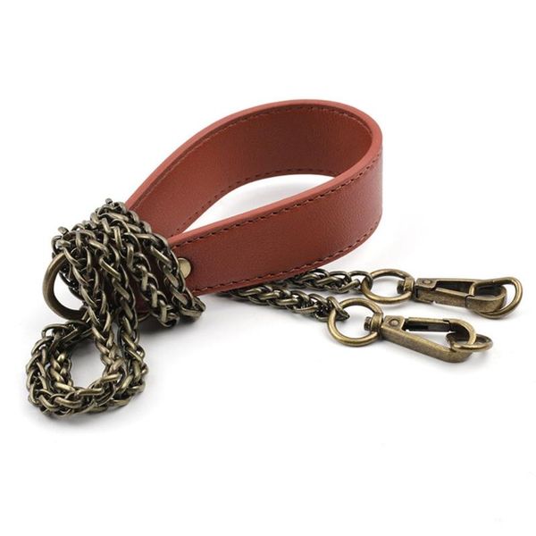 

bag parts & accessories purse chain strap and pu leather shoulder crossbody straps bags/handbag/handle/purse replacement, Black