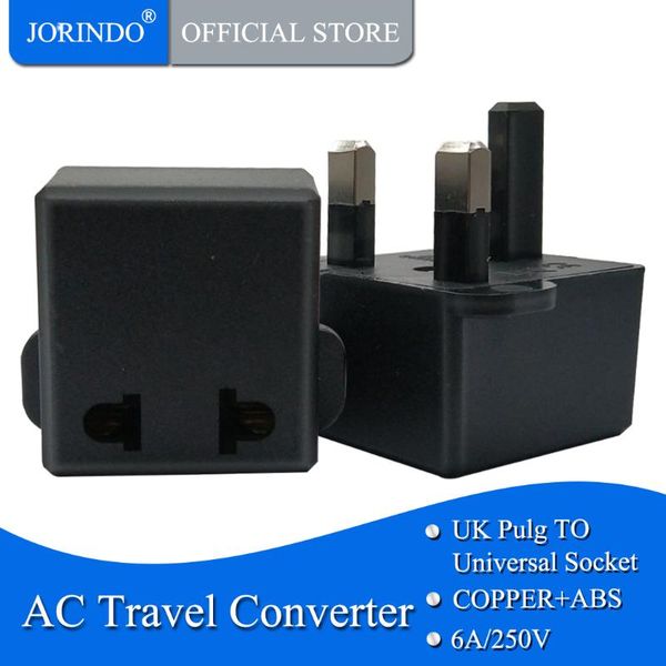 

smart power plugs jorindo uk to us,uk eu, international electrical plug adaptor us eu adapter travel charger converter.