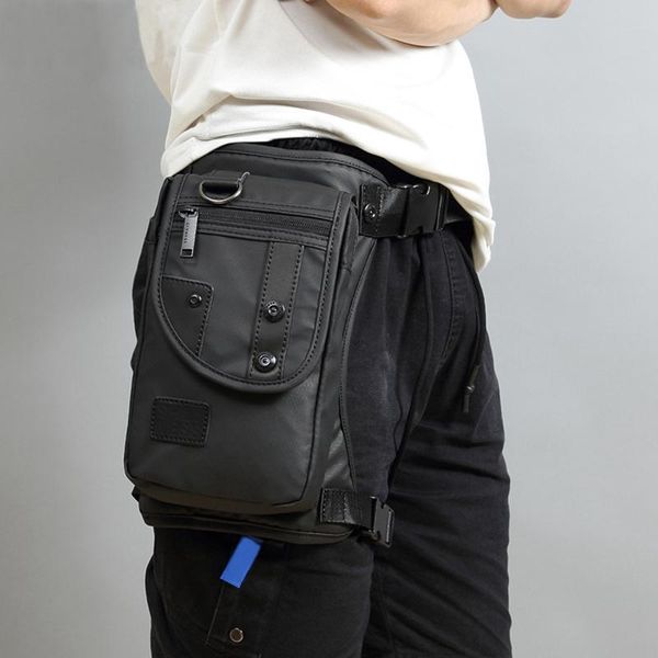 

waist bags men's waterproof nylon drop leg bag military travel multi-purpose messenger shoulder bum outdoor running sport pouch