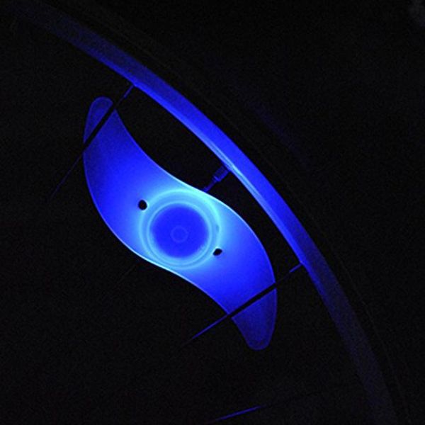 

2pcs bicycle spokes lamp cycling bike willow led wheel wire lights thj99