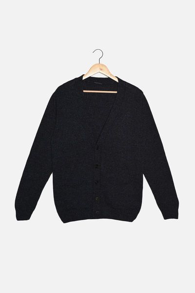 

men's sweaters trendyol male button closure slim fit cardigan tmnaw22hi0128, White;black