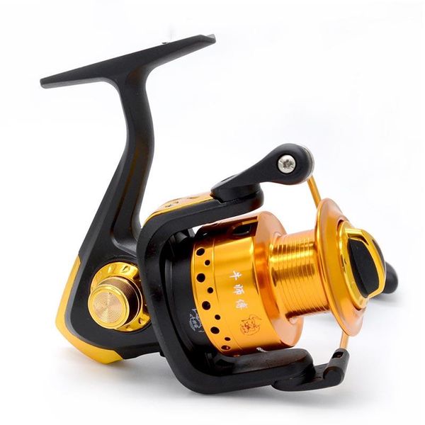 

baitcasting reels gold color high end fishing spinning reel for saltwater sea 6000