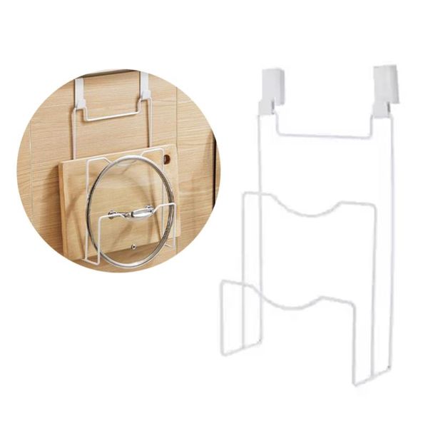 

kitchen storage & organization multifunctional pot cover shelf cupboard door hanging pan lid holder rack stove organizer stand accessories