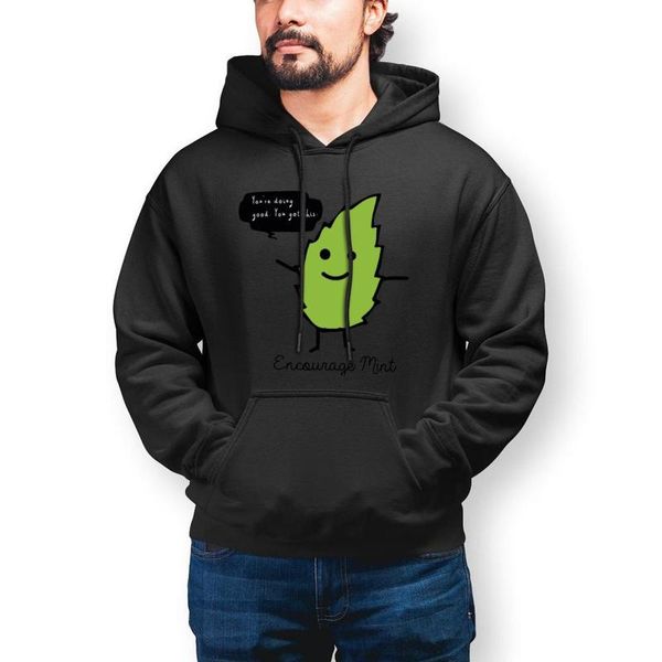 

men's hoodies & sweatshirts leaf winter cotton hoodie fashion outdoor long pullover mens x, Black