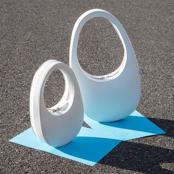 

evening bags women circular handbag leather retro round shoulder mini bag