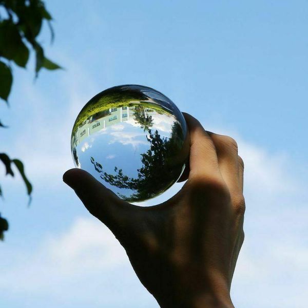 

novelty items 30-40mm kids toy balls clear glass lucky crystal ball healing sphere pography props po gifts children outdoor toys