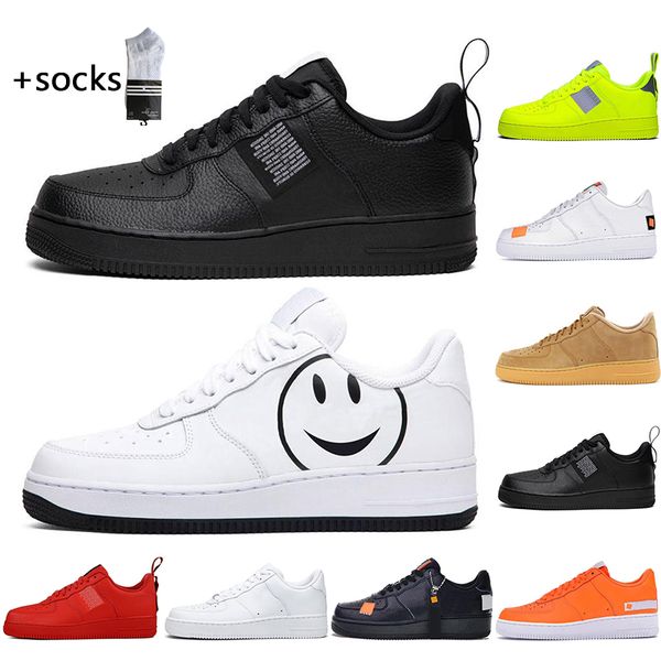 

with socks 2021 1 women mens running shoes classic orange triple black low wheat utility white casaul skateboarding men trainers sports snea