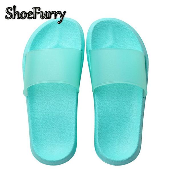 

slippers shoefurry summer beach women casual flat shoes non-slip home indoor bath flip flops female jelly sandals, Black