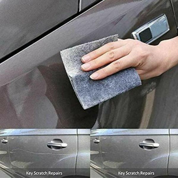 

sparkle cloth nail marks scratch remover nano polishing repair surface tool 4pcs car sponge