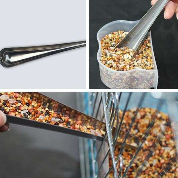 

other bird supplies stainless steel cage feeder inox feeding supply parrot pigeon accessory dove scoop product quail cockatoo toy cup