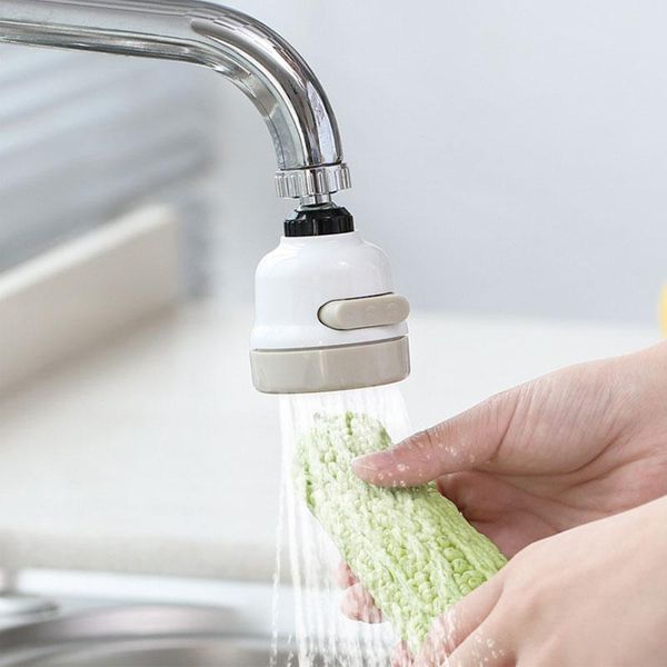 

degree rotatable spray head tap durable faucet filter nozzle 3 modes water saving kitchen bathroom shower sprayer faucets